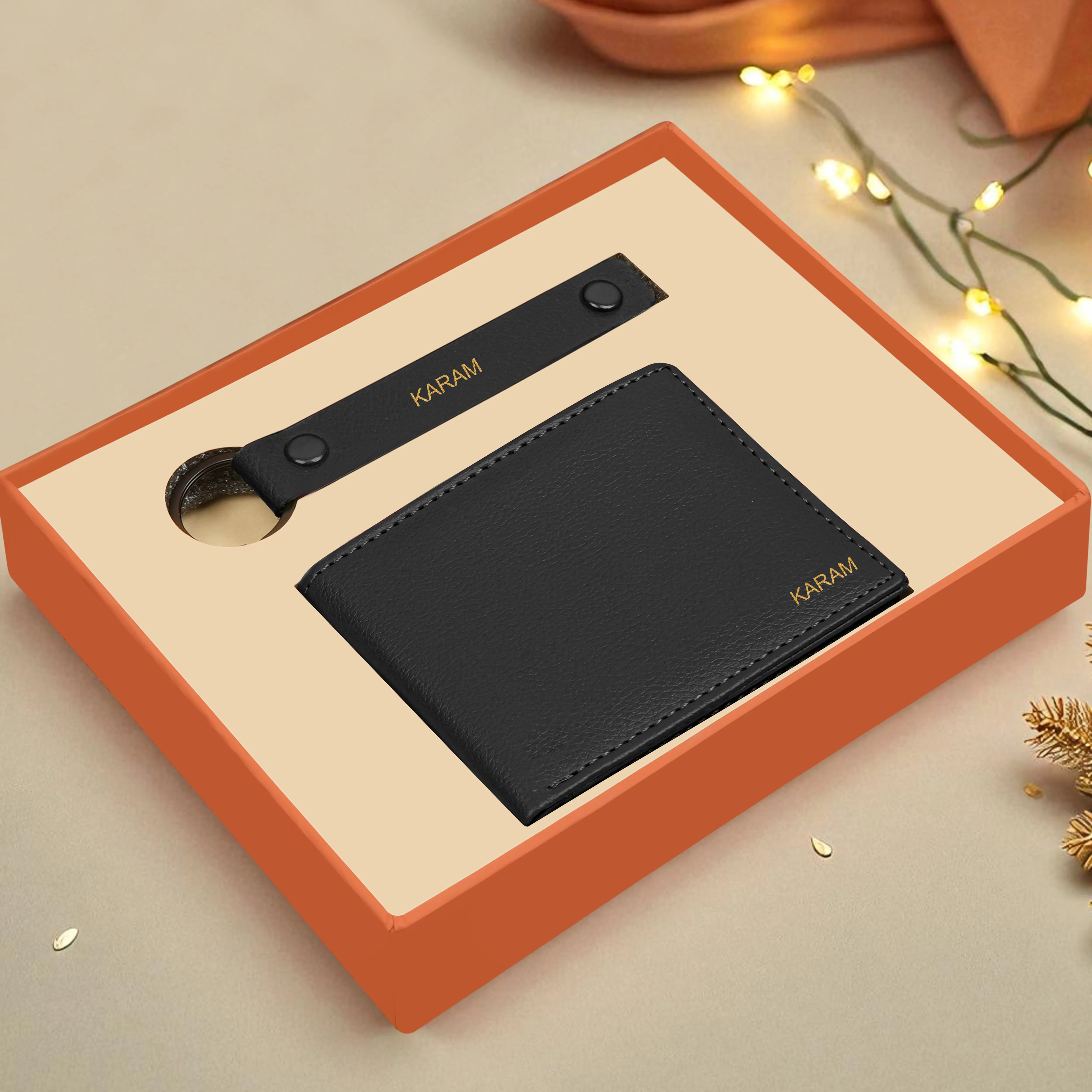 Wallet & Keychain Combo