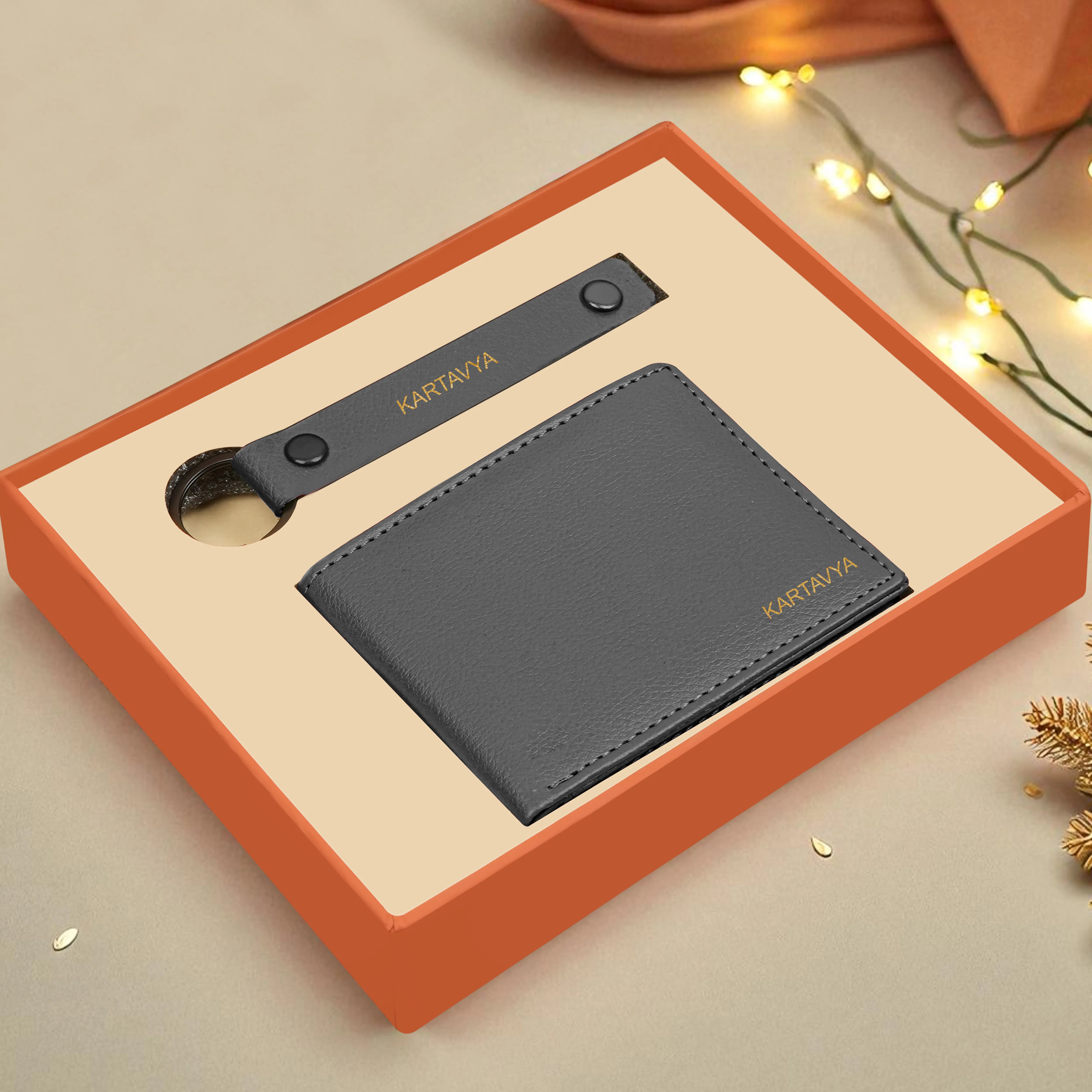 Wallet & Keychain Combo