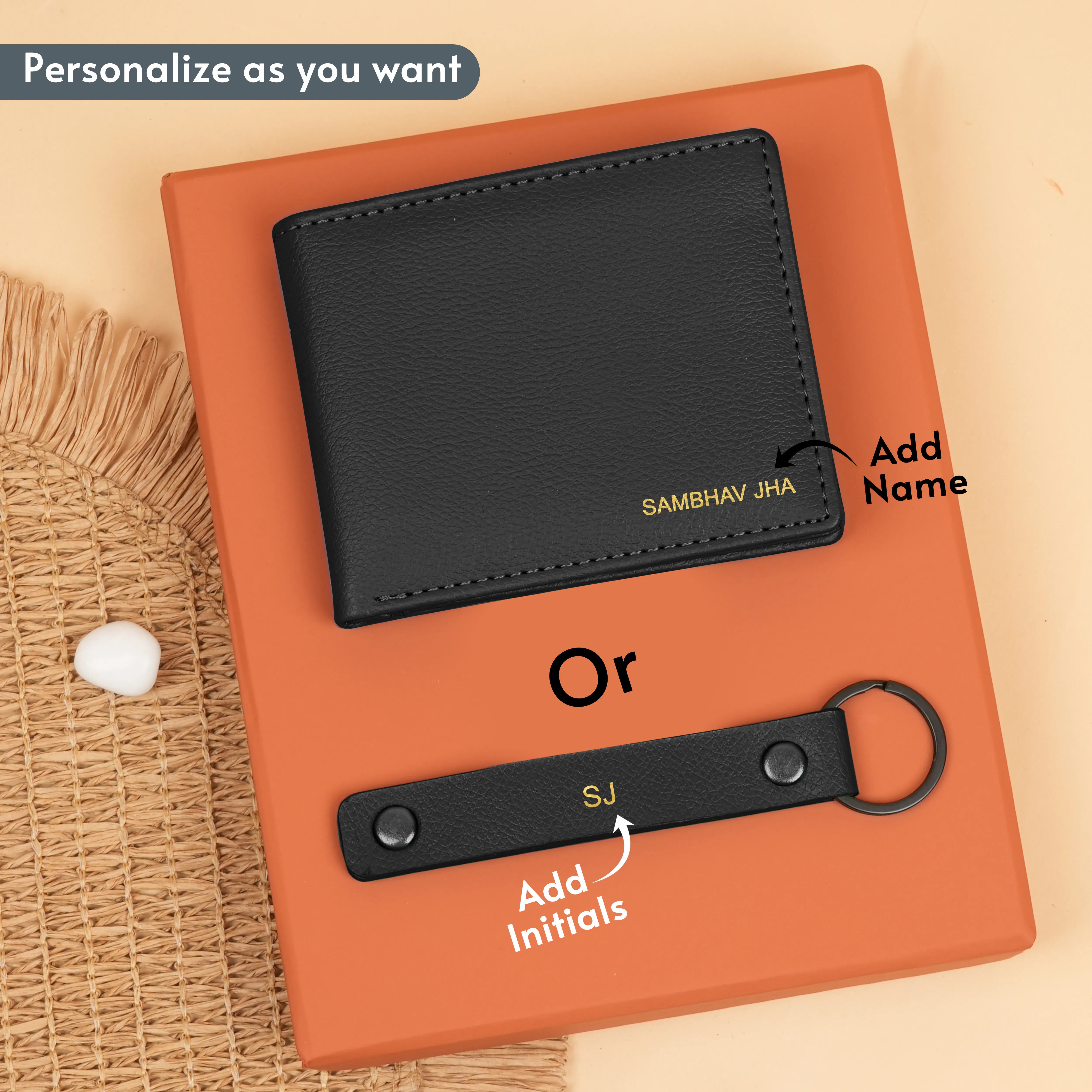 Wallet & Keychain Combo