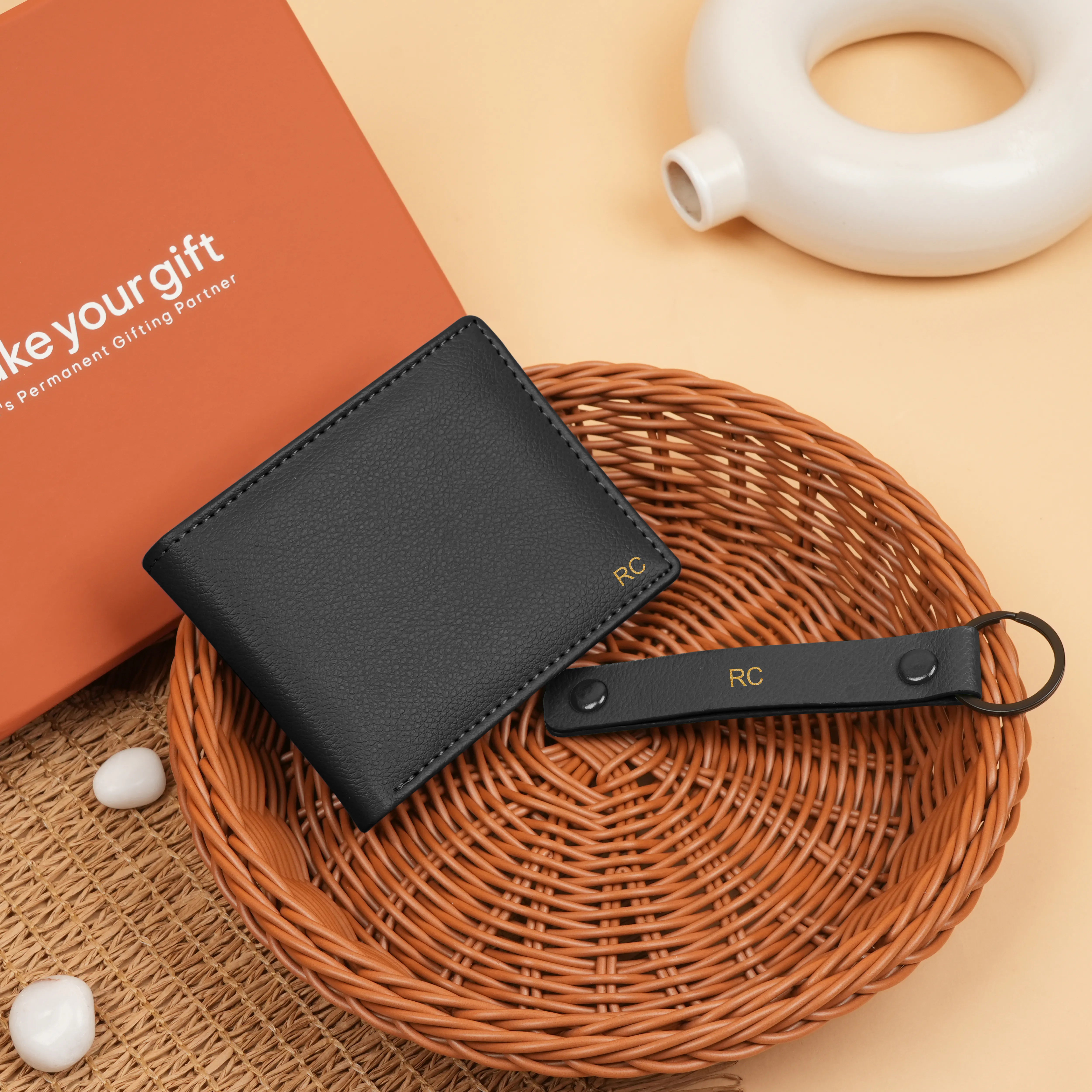 Wallet & Keychain Combo