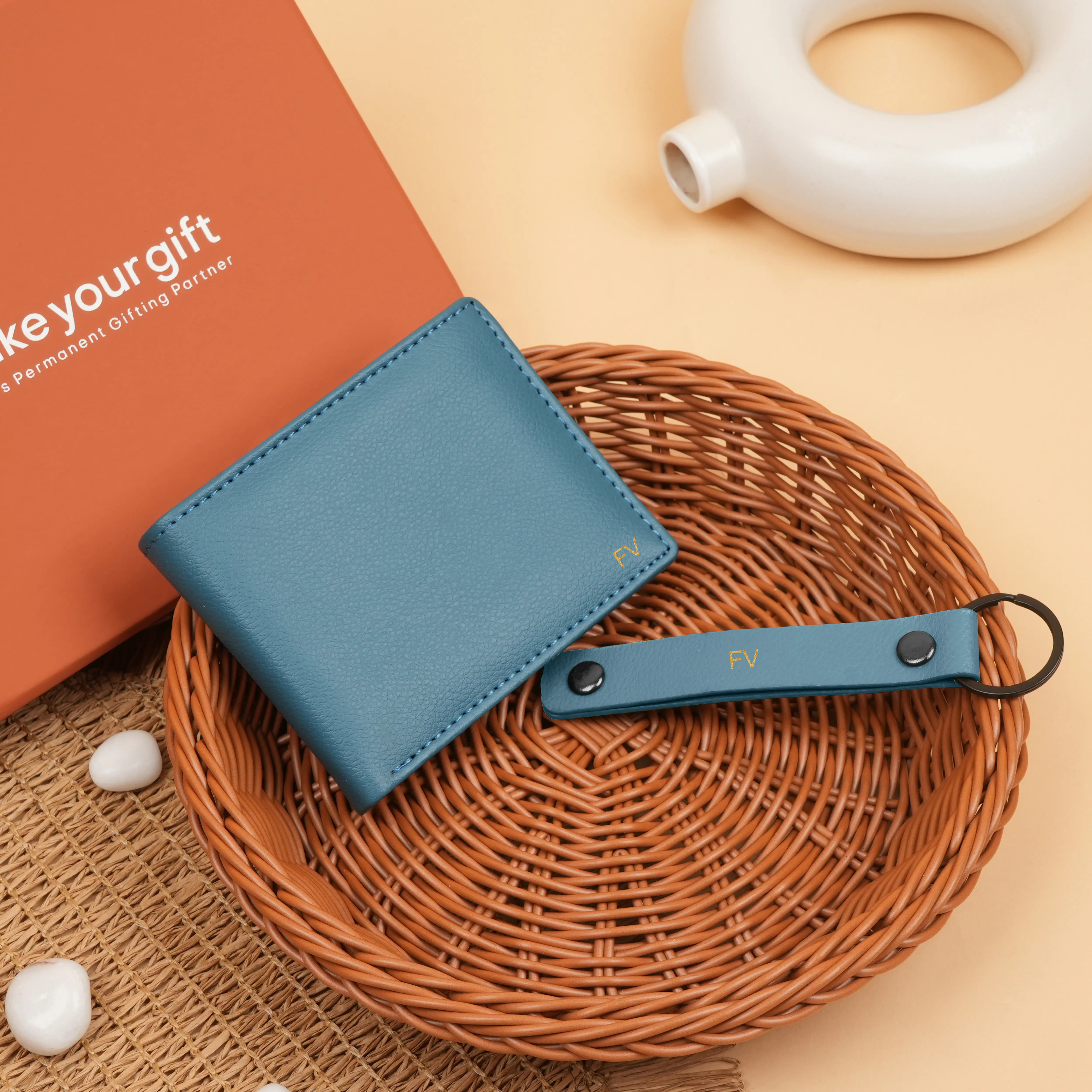 Wallet & Keychain Combo