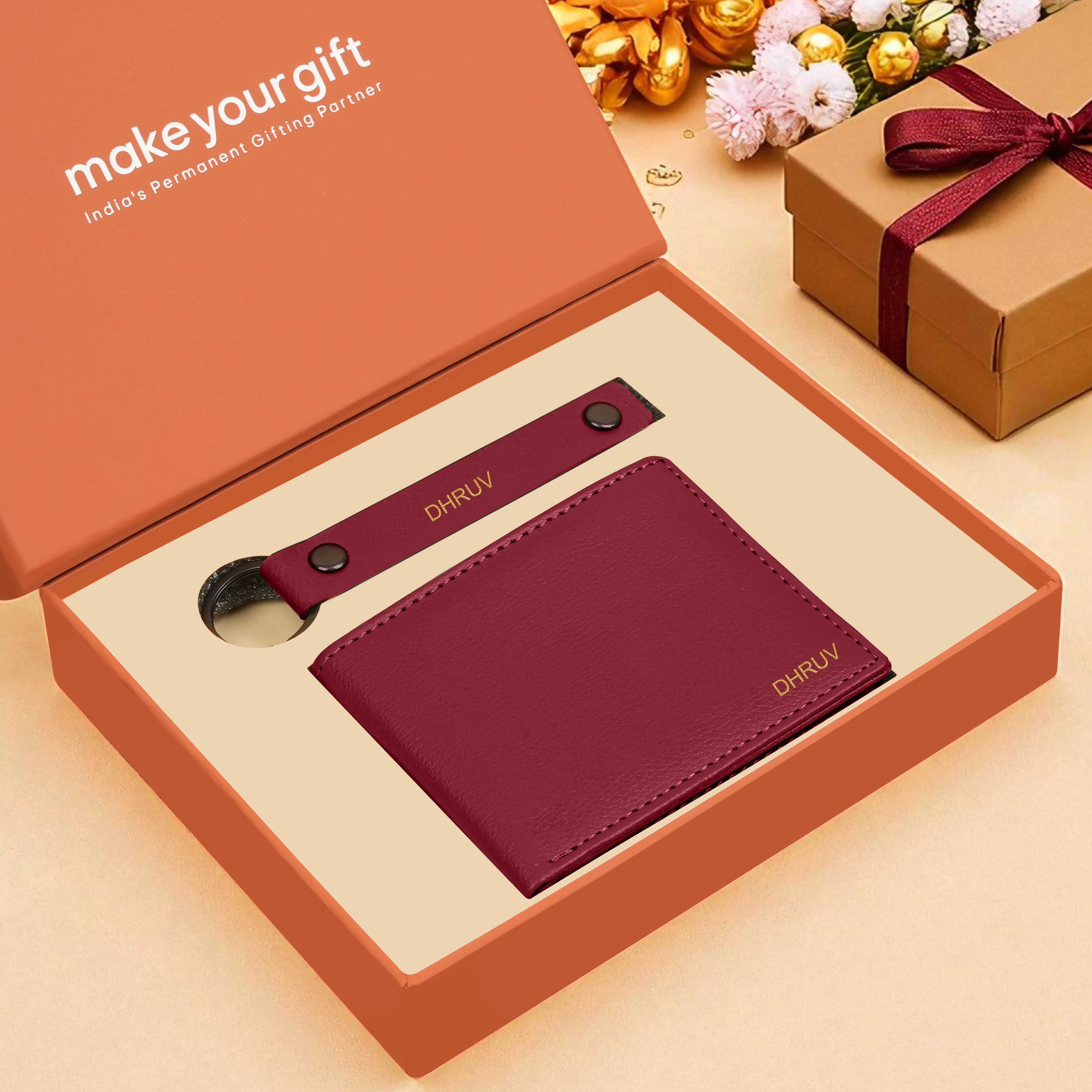 Wallet & Keychain Combo
