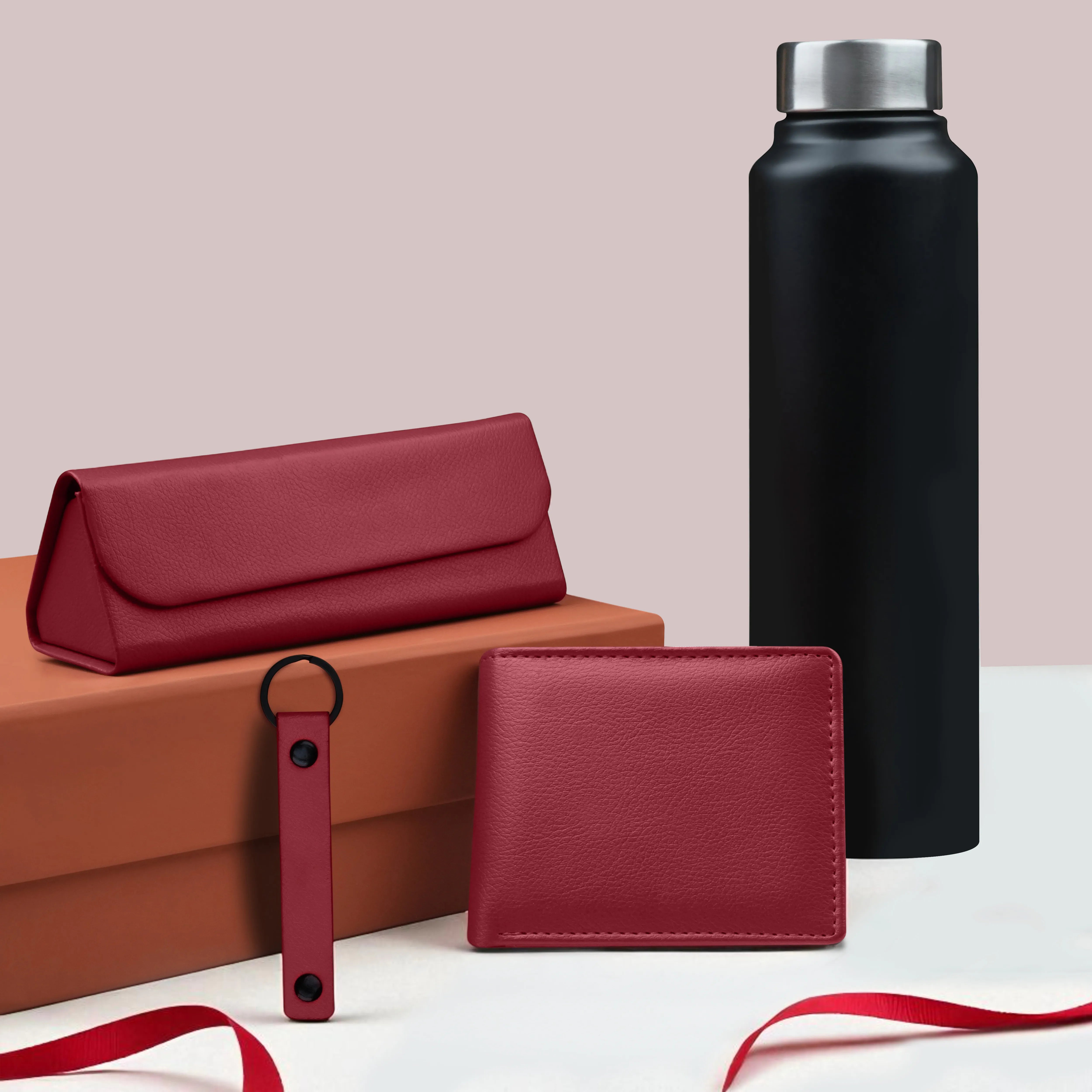Wallet Bottle Keychian & Eyewear Case Gift Hamper