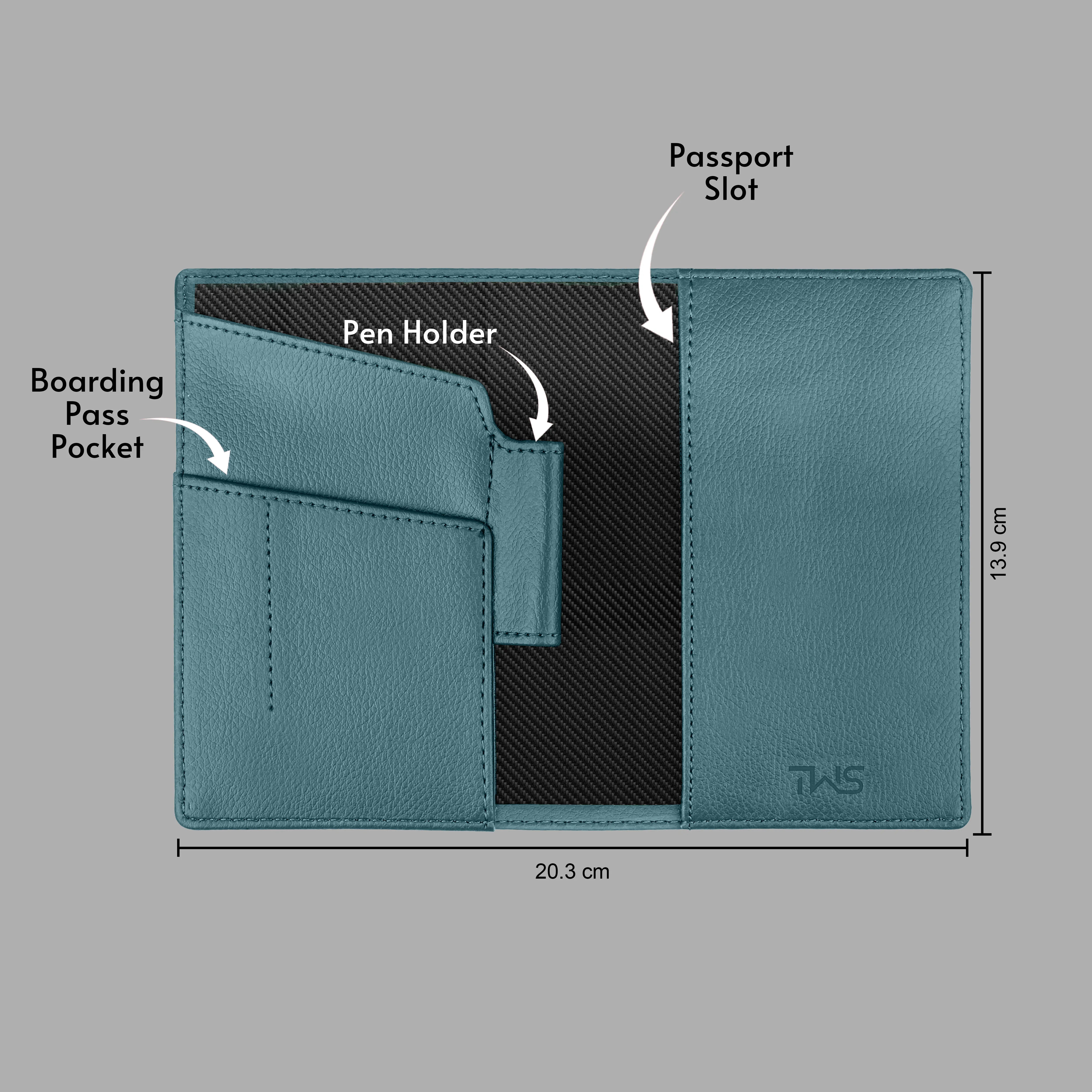 Wallet Keychain Eyewear Case & Passport Cover Gift Hamper