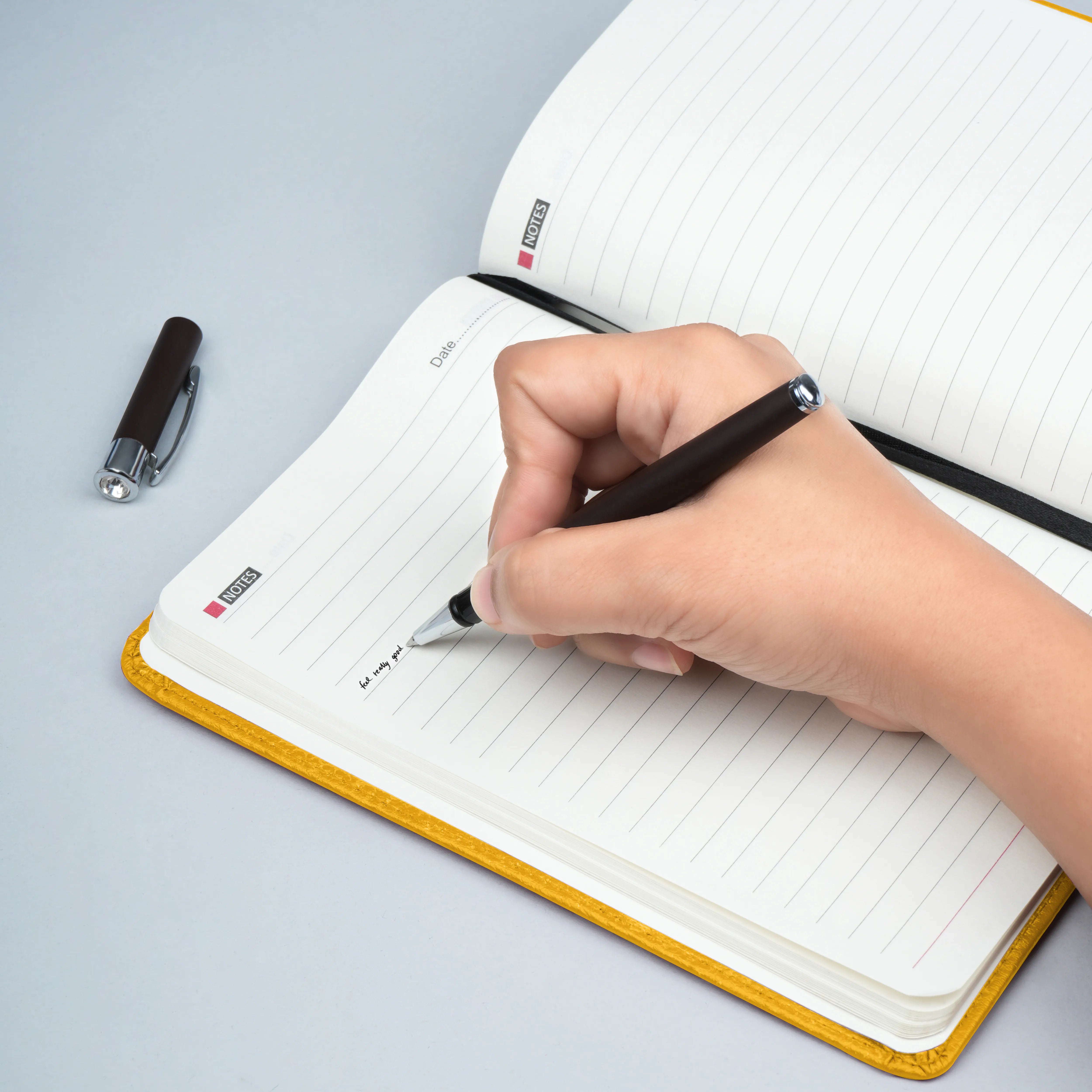 Personalized Diary Pen Power Bank Earbuds & Watch Gift Hamper