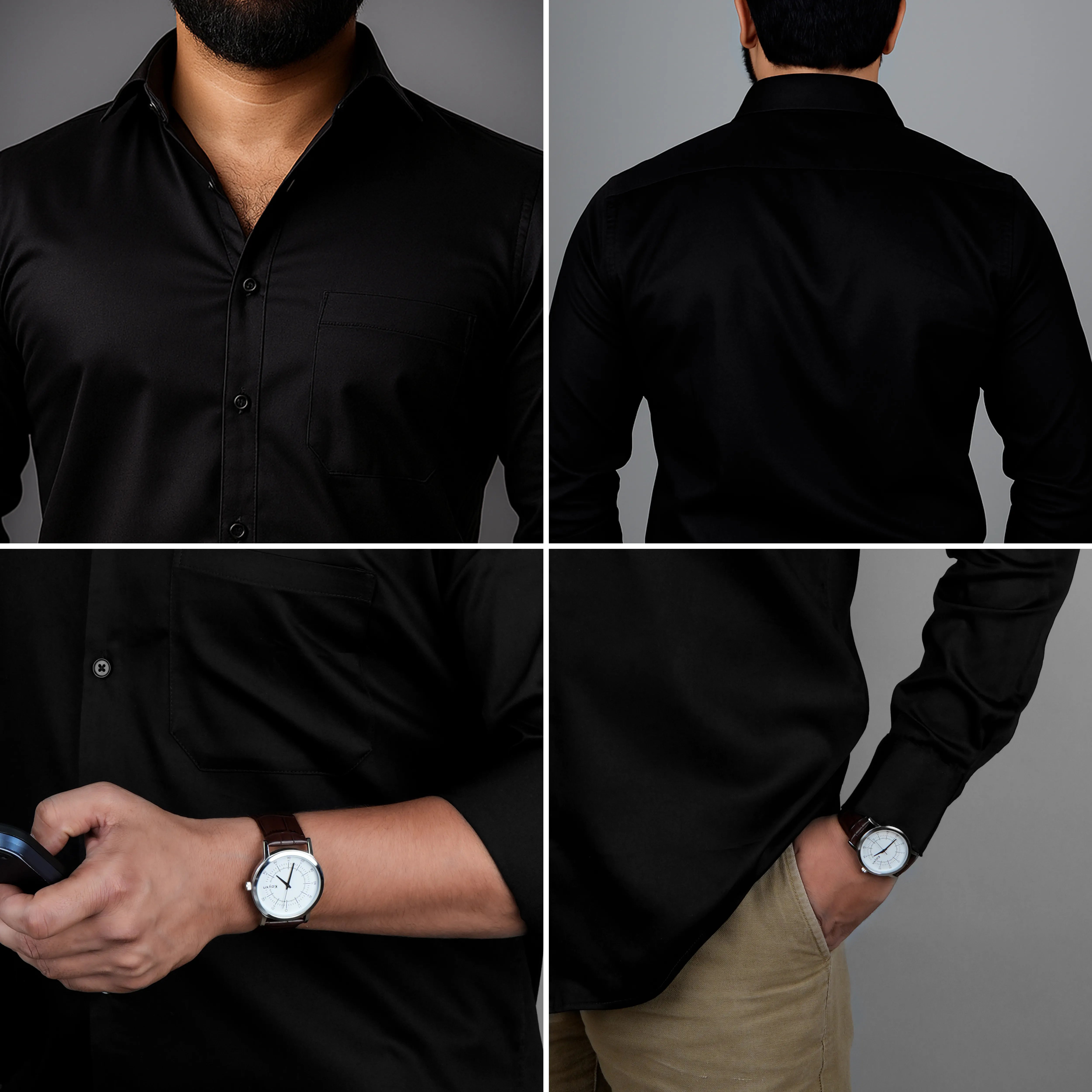 Premium Shirt Watch & Perfume Gift Hamper