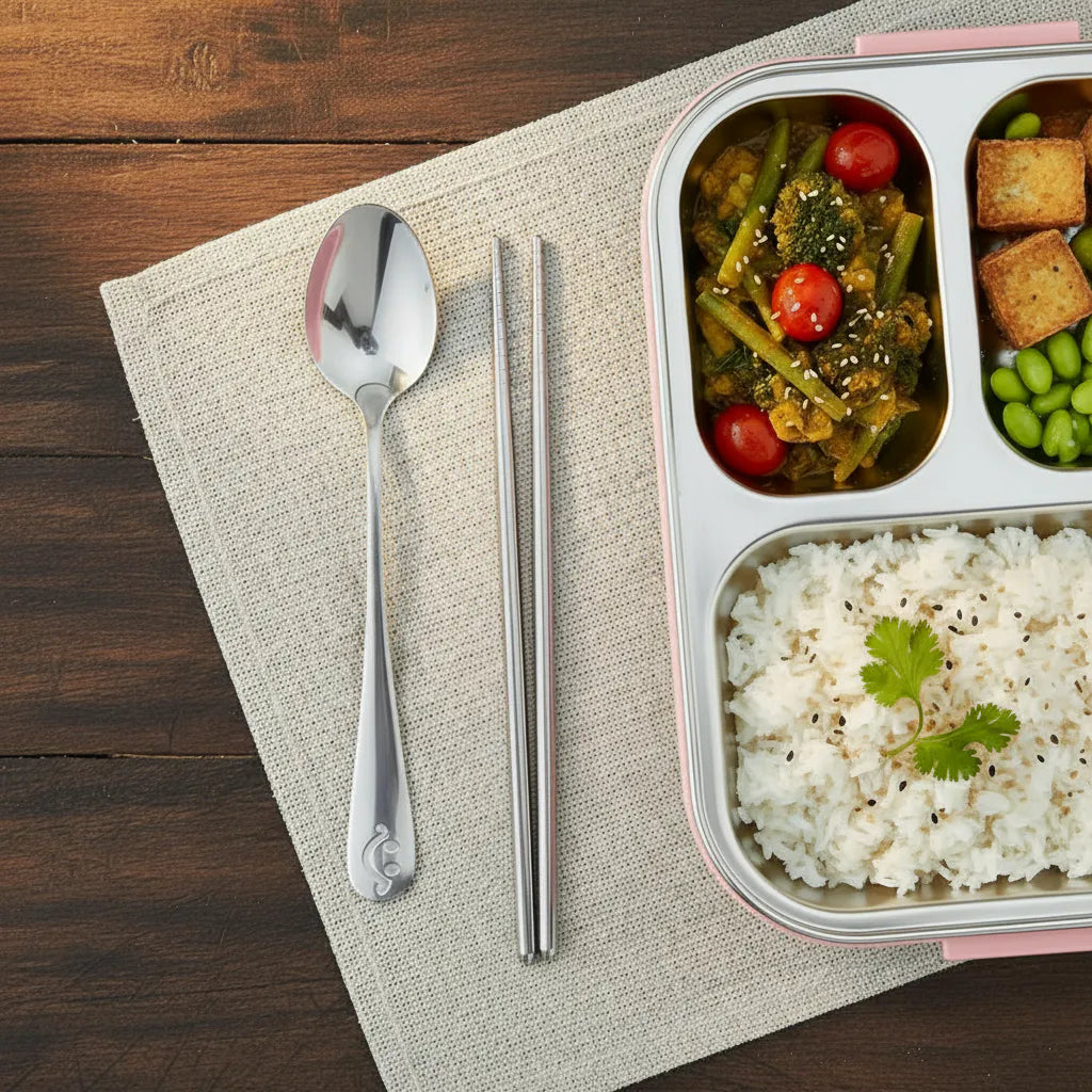 Delicious Life 3-Compartment Bento Lunch Box