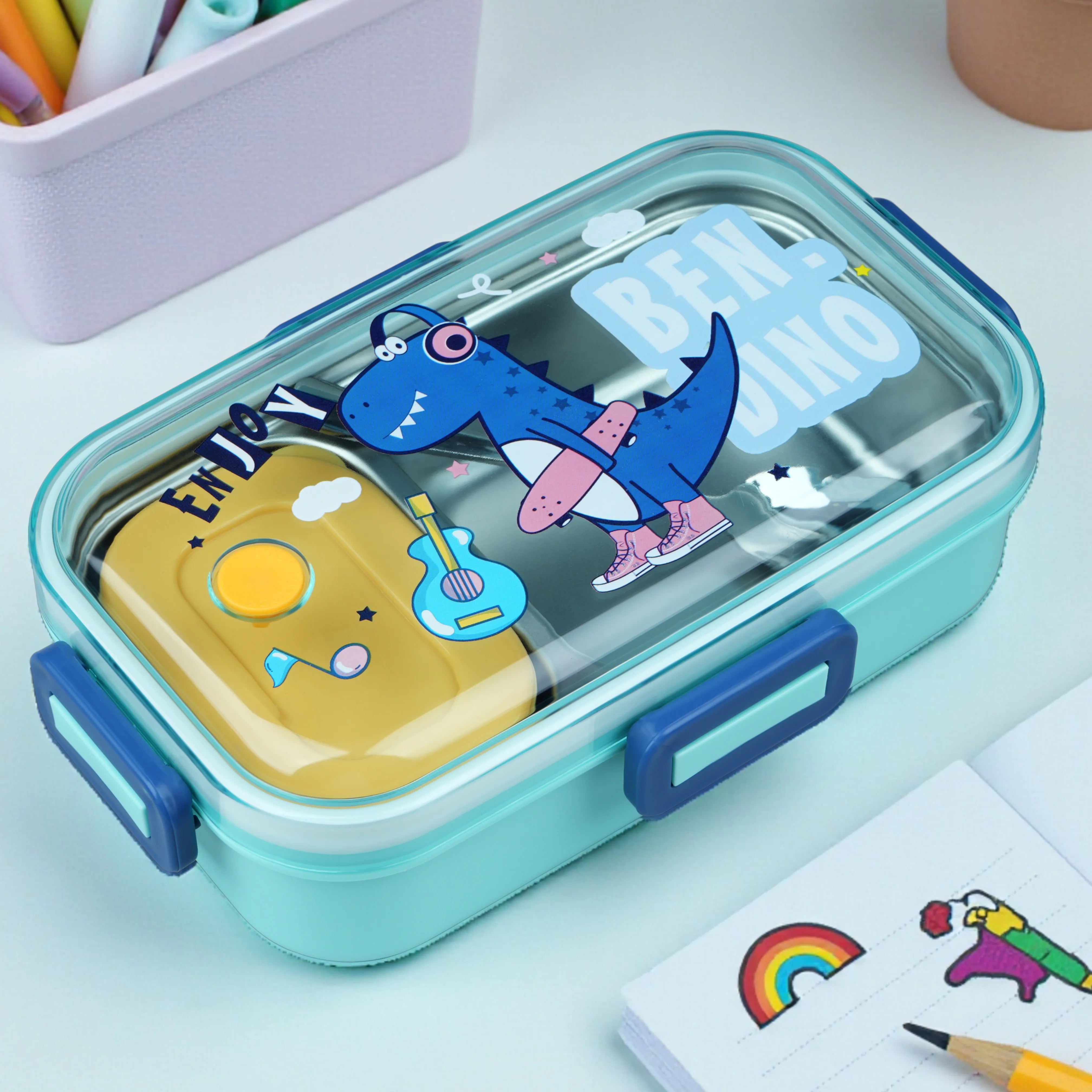 2-Grids Kids Bento Lunch Box