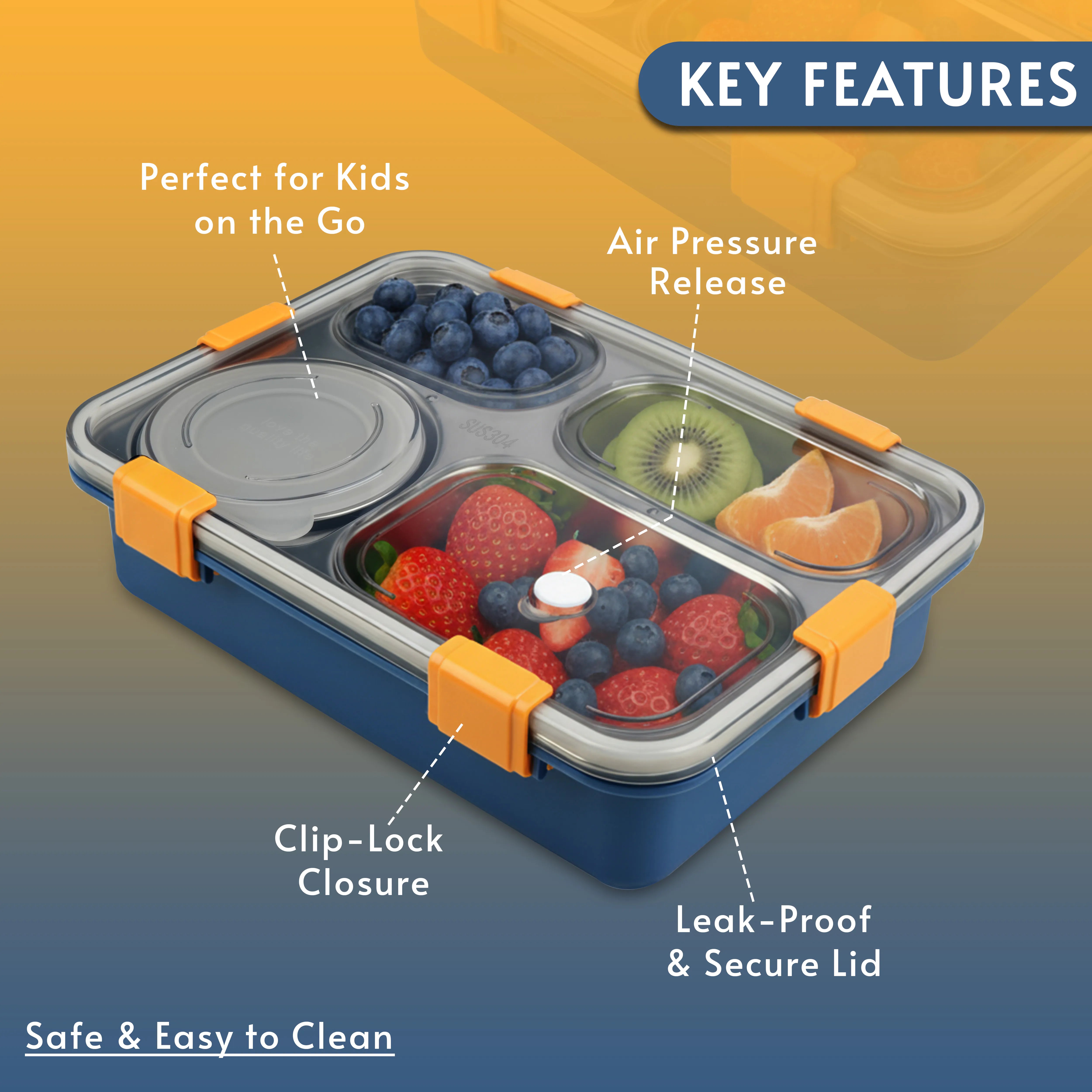 Delish Mate Premium Bento Lunch Box