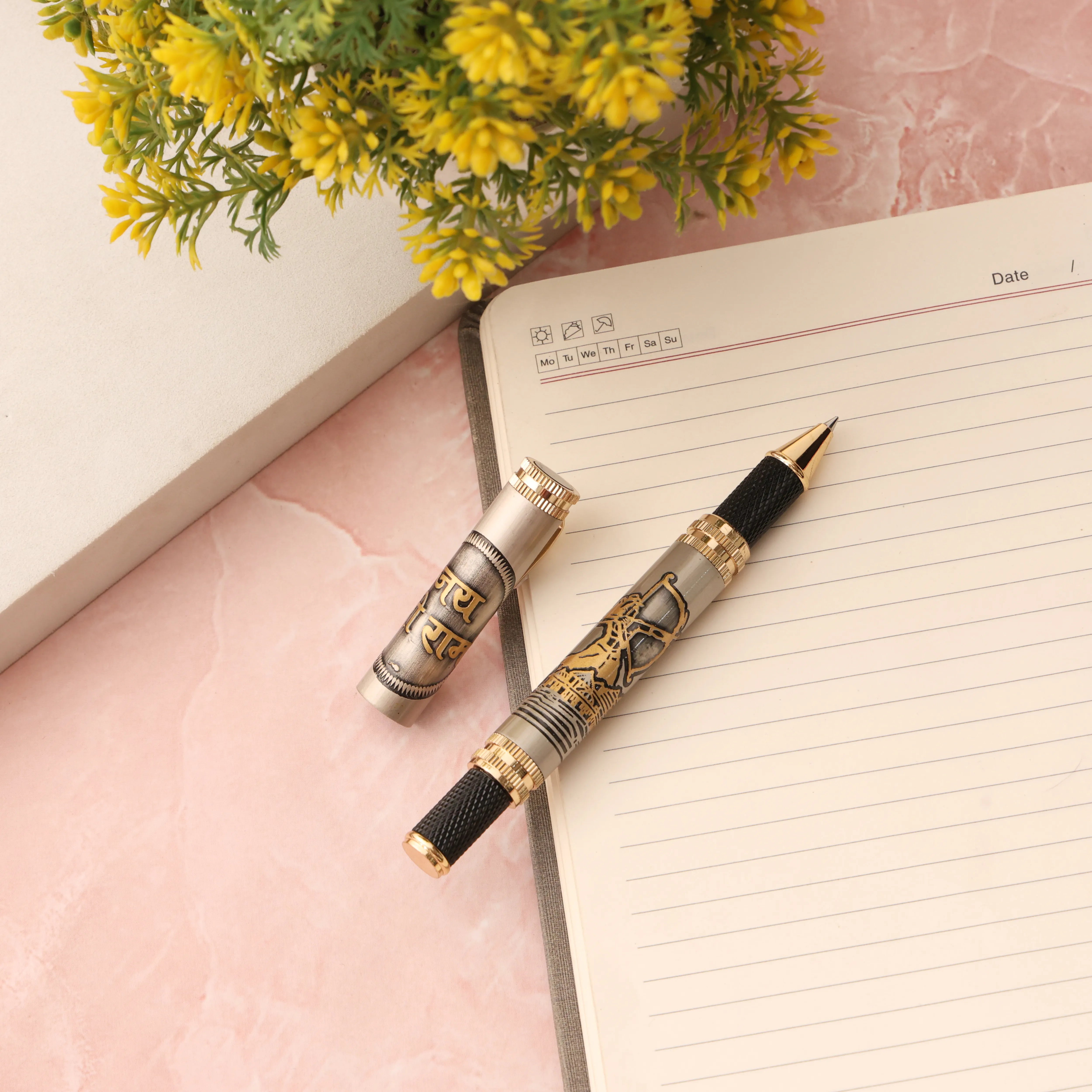 Divine Ink Warrior Ram Edition Premium Metal Roller Pen