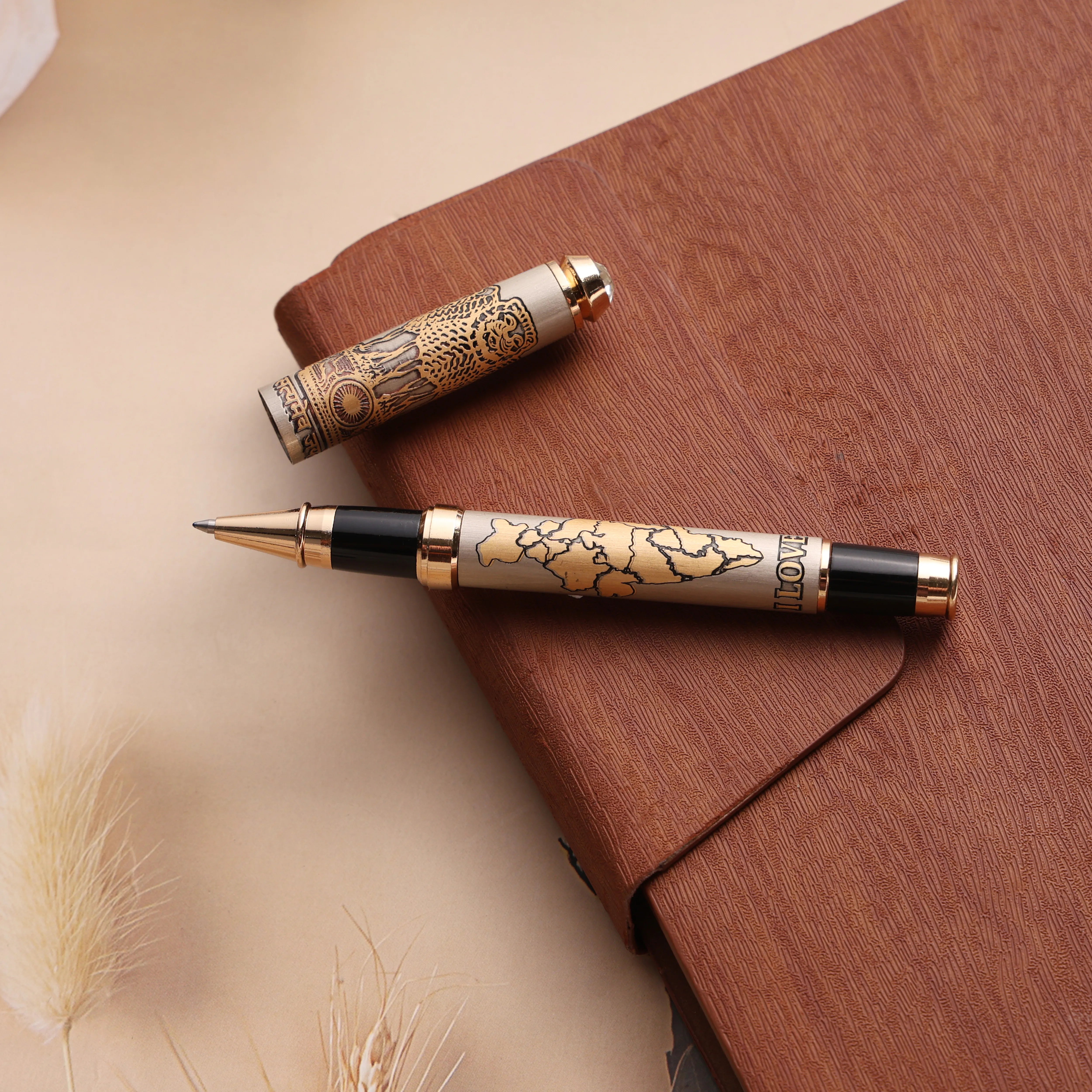 Proud India Edition Premium Metal Roller Pen