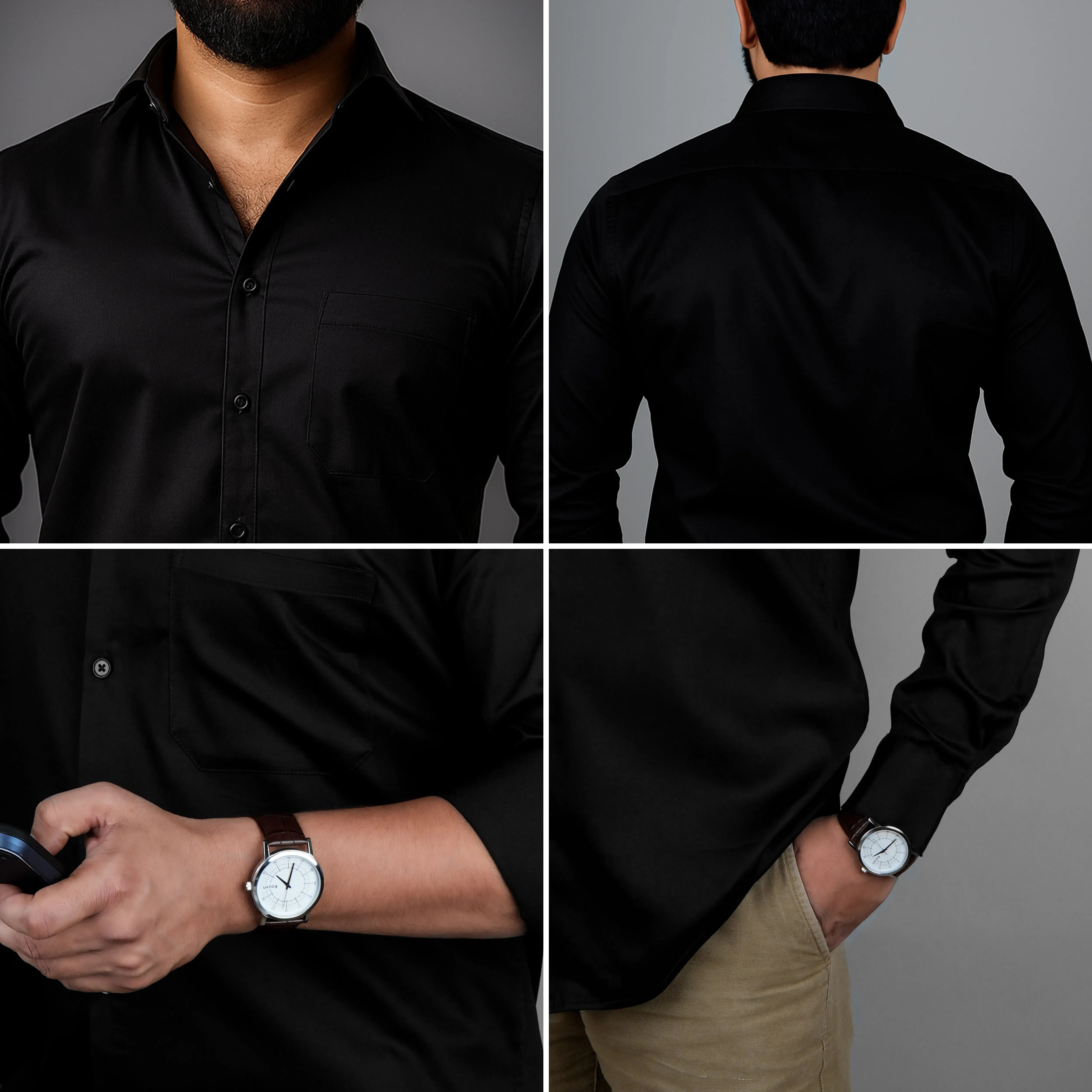 #choose shirt color_black