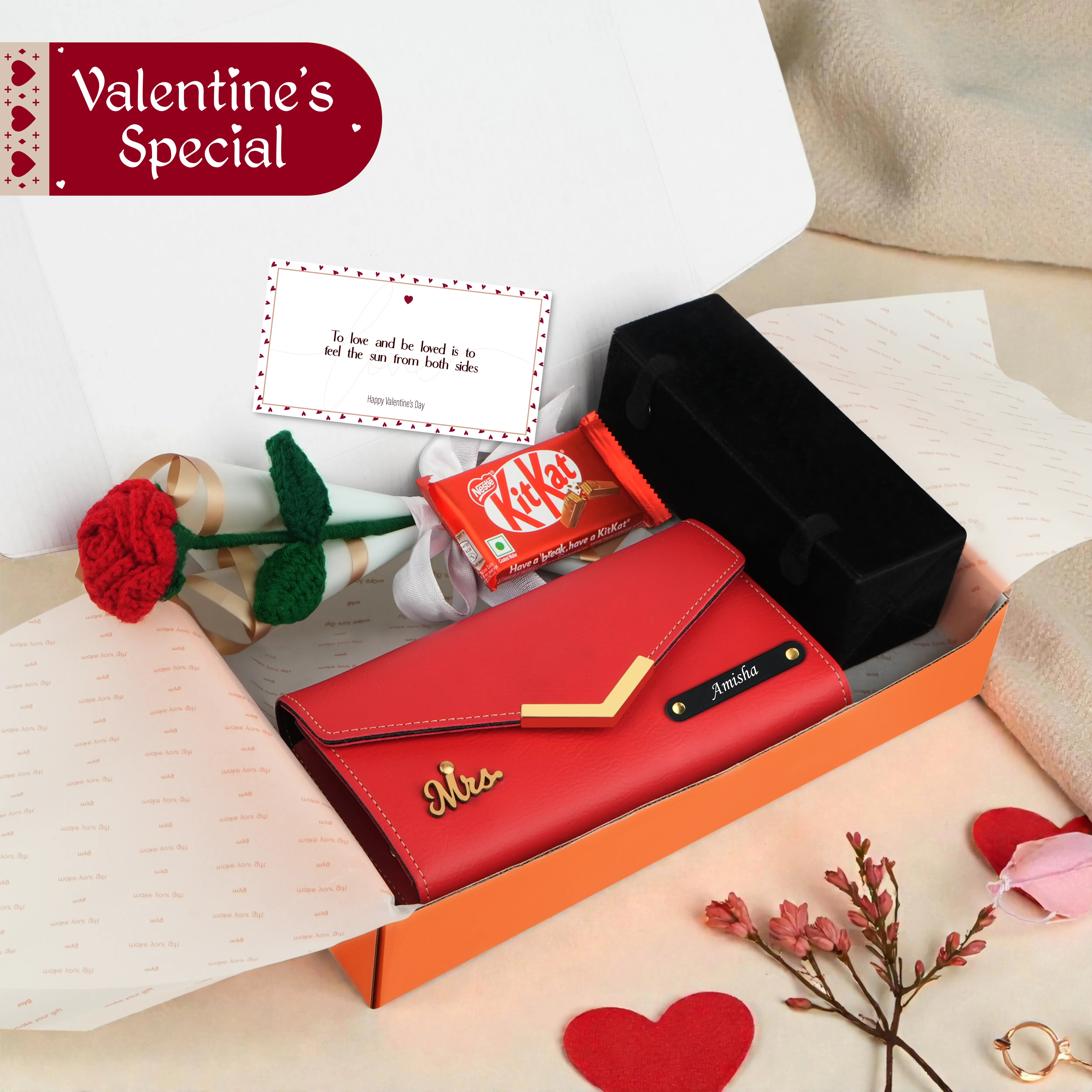 Personalized Minimal Romance Gift Box For Her