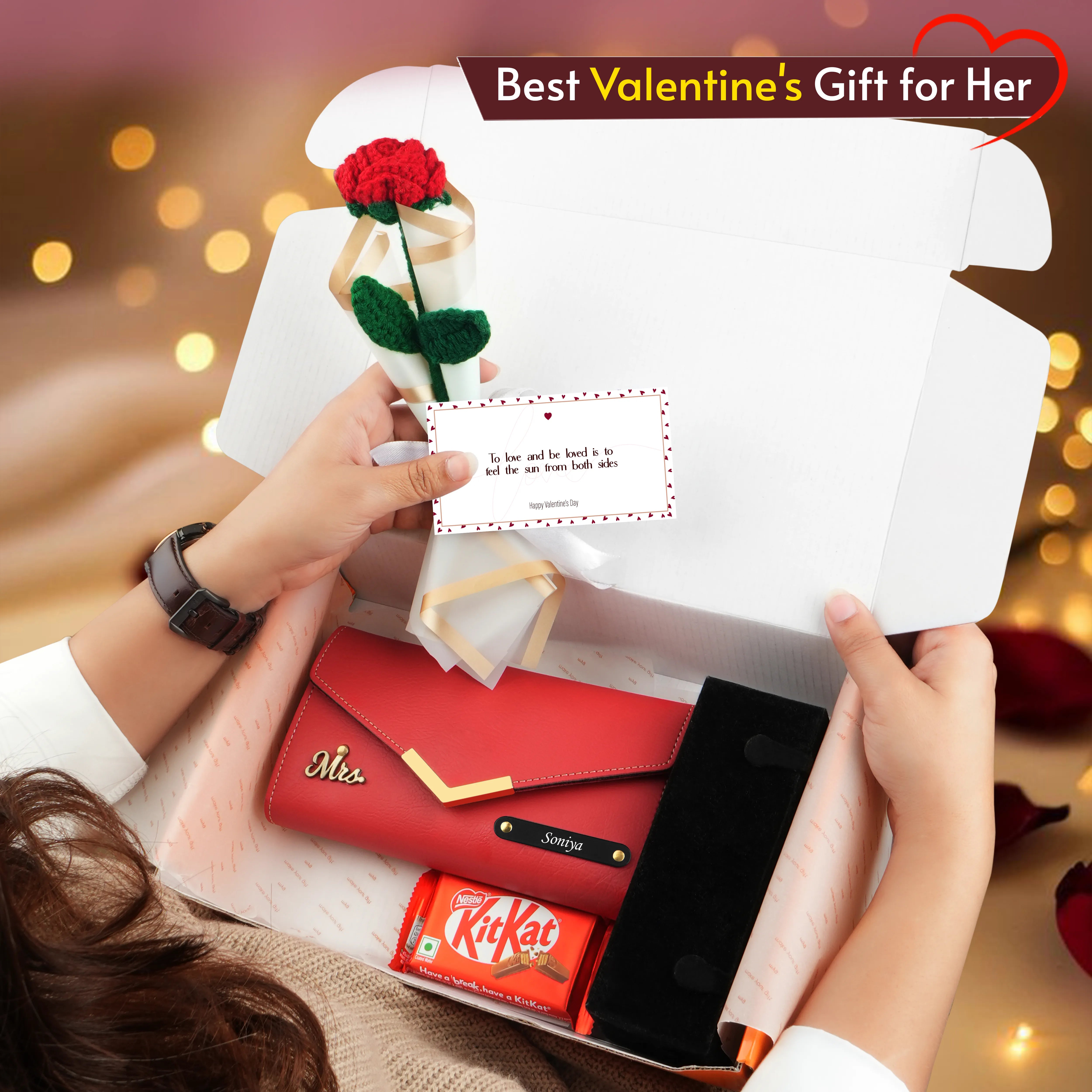 Personalized Minimal Romance Gift Box For Her