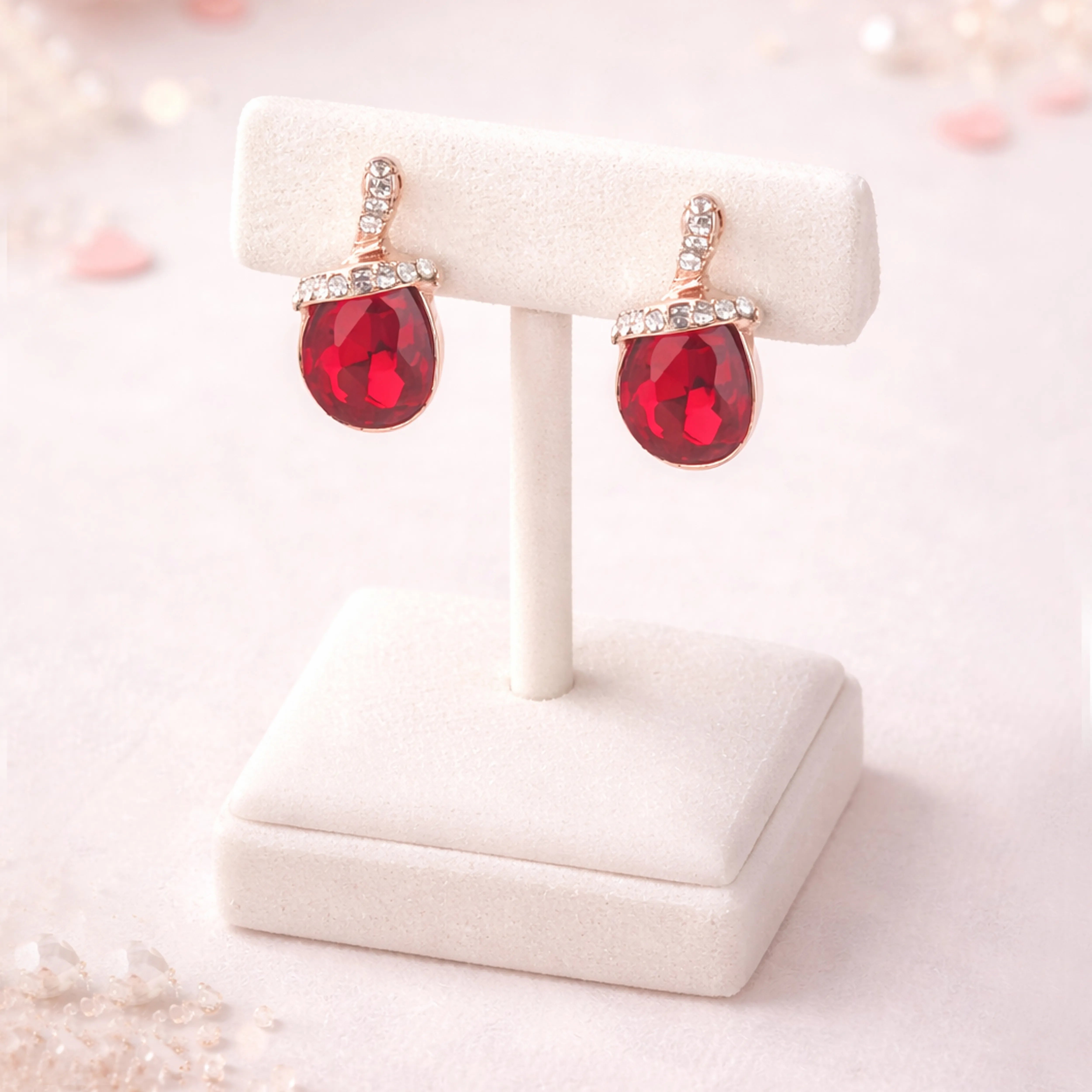 Ruby Royale Pendant Set