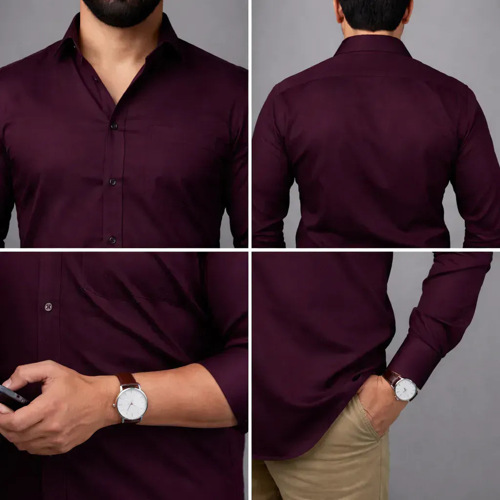 #choose shirt color_wine
