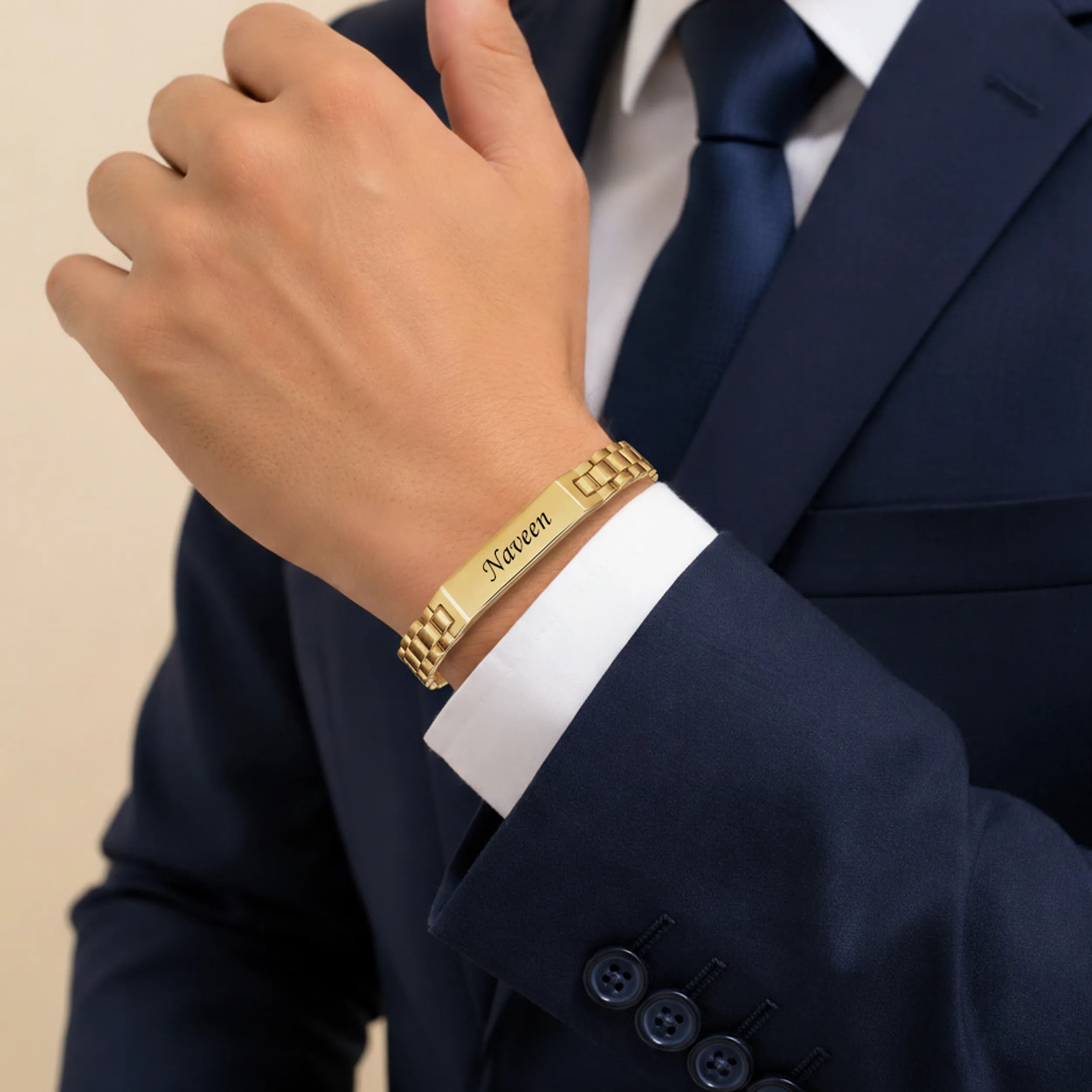 Personalized Royal Wrist Bracelet For Men