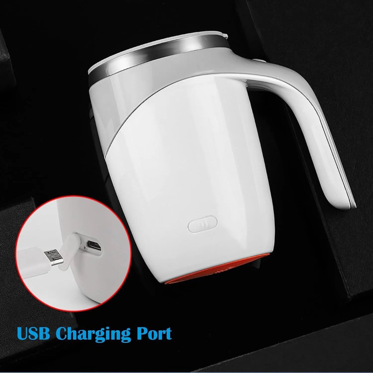 Spinova Self-Stirrer Vacuum Insulated Coffee Mug
