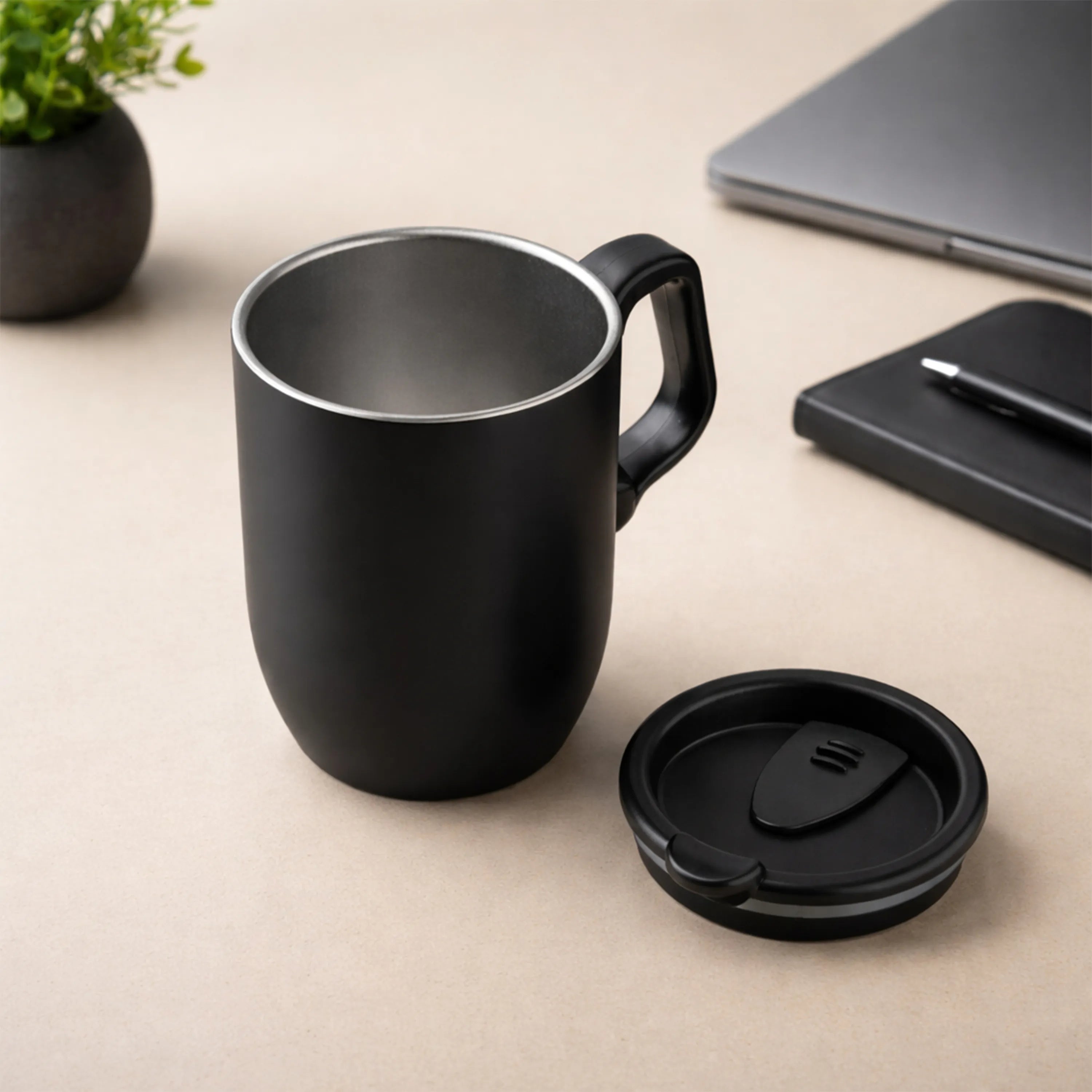 GoSip Vacuum Insulated Stainless Steel Travel Mug
