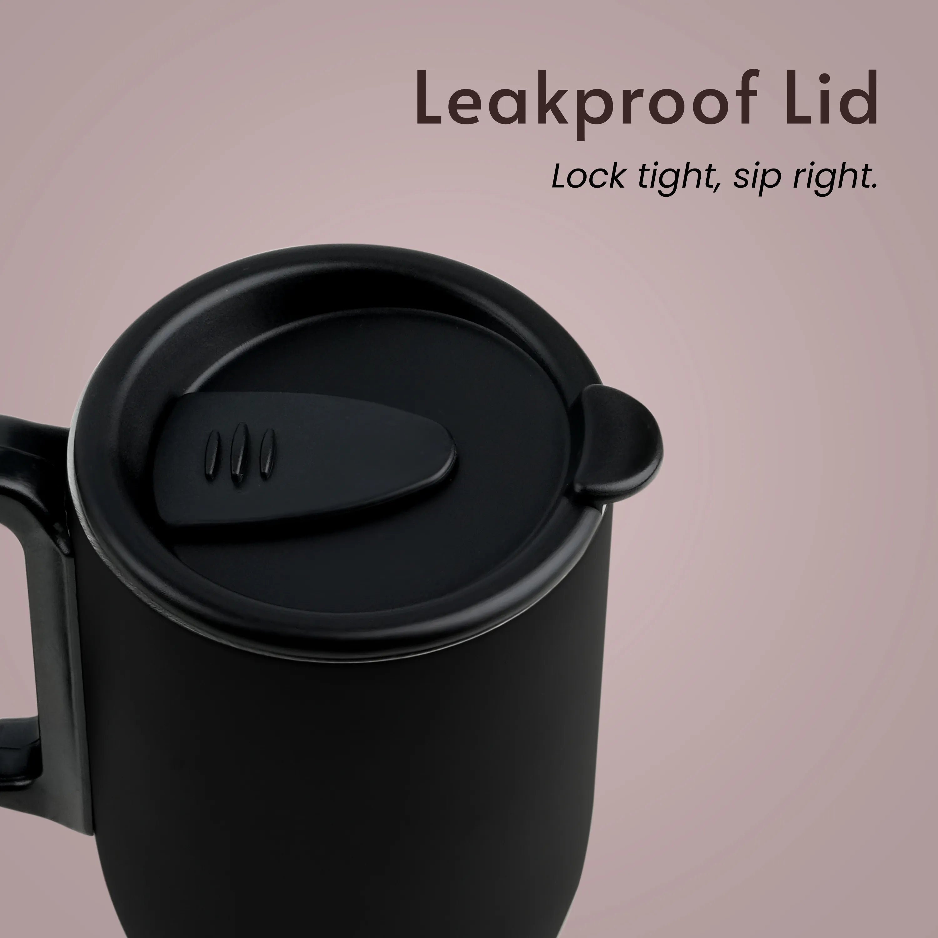 GoSip Vacuum Insulated Stainless Steel Travel Mug