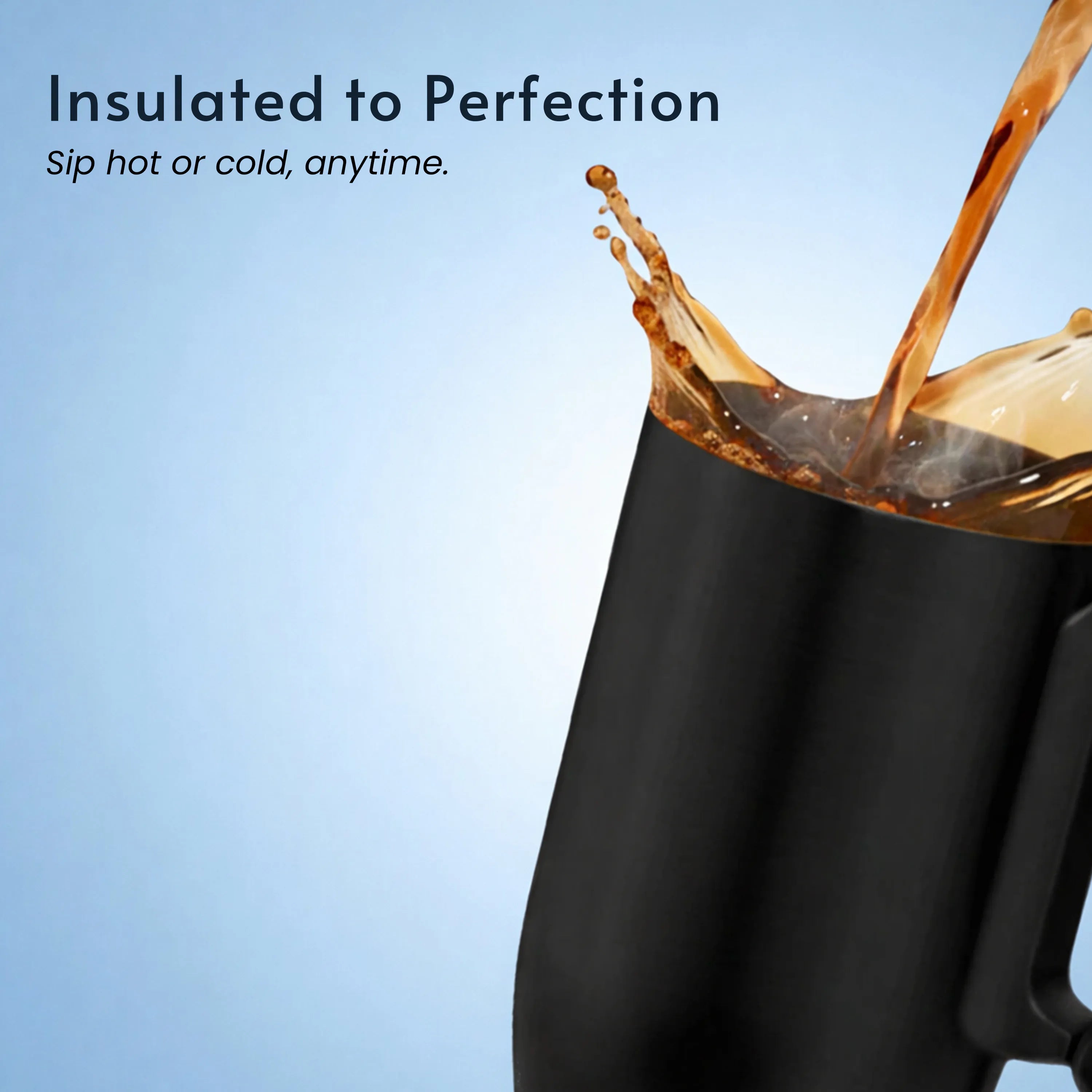 GoSip Vacuum Insulated Stainless Steel Travel Mug