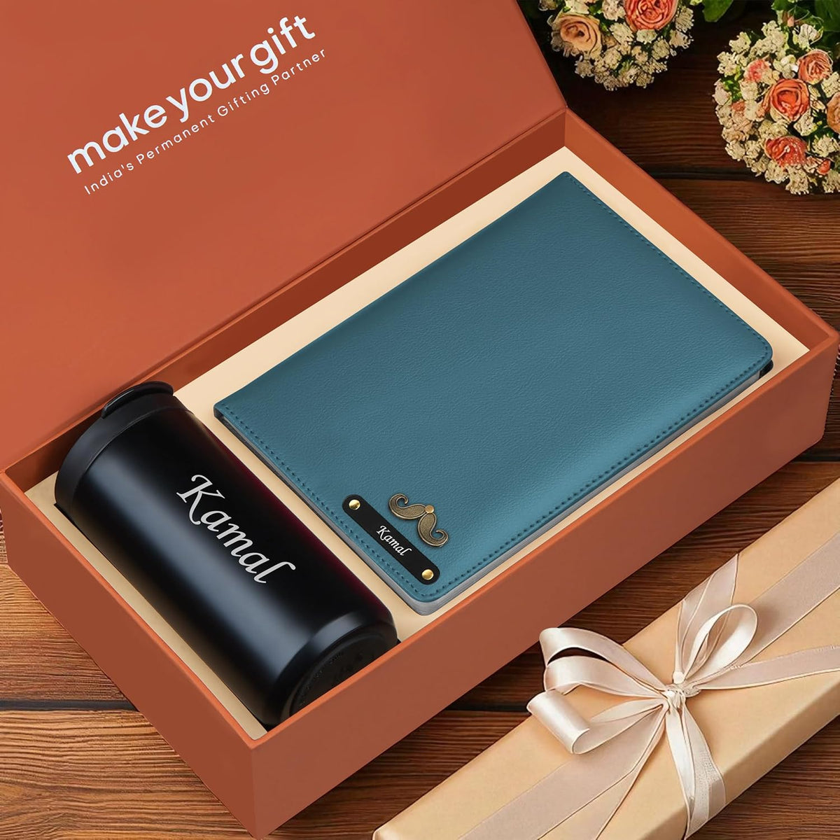 Personalized Diary & Tumbler Combo