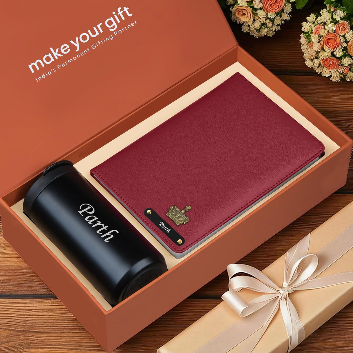Personalized Diary & Tumbler Combo