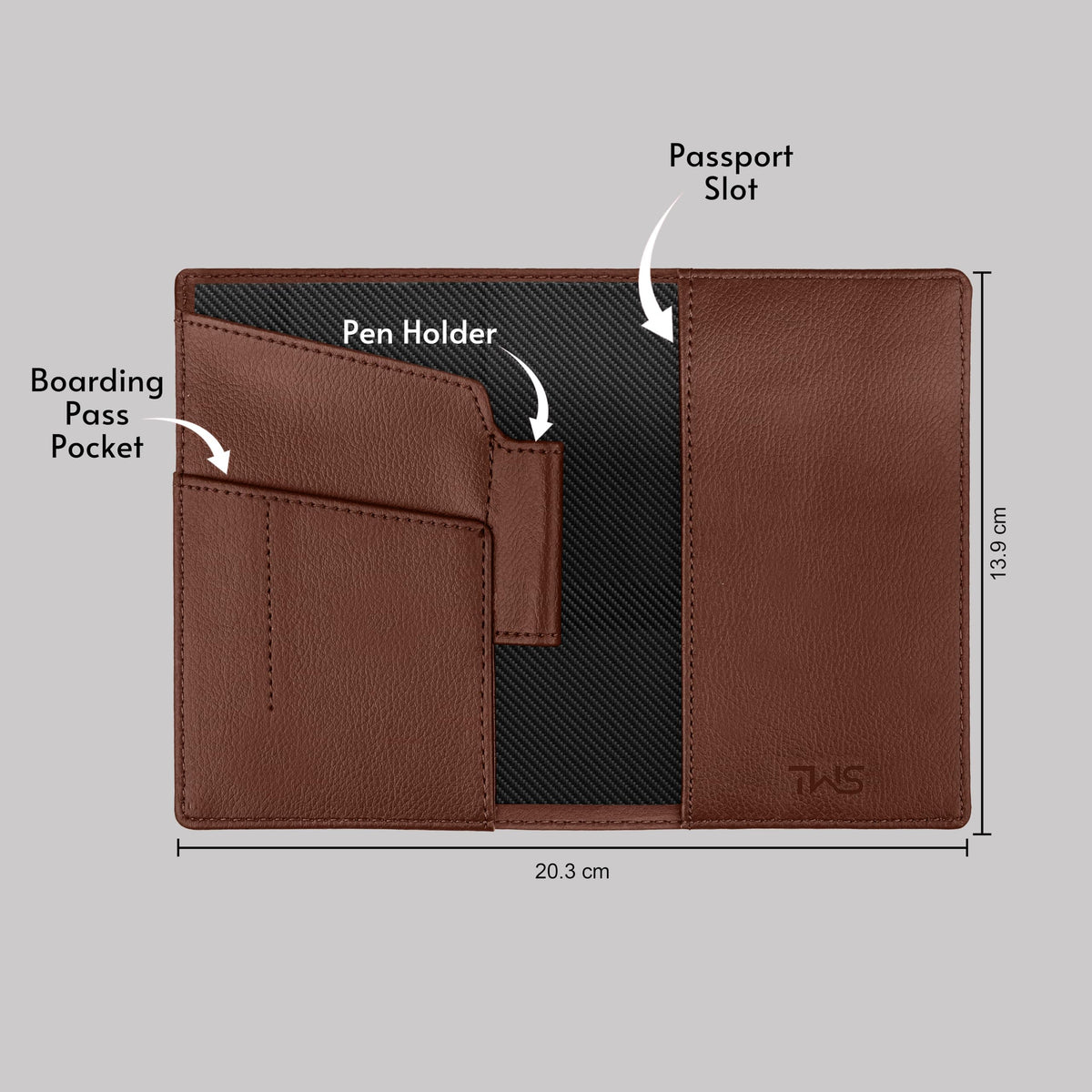 Personalized Clutch Passport Cover Keychain Eyewear Case Gift Hamper